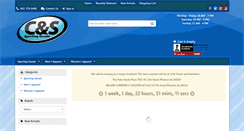 Desktop Screenshot of cssportinggoods.com